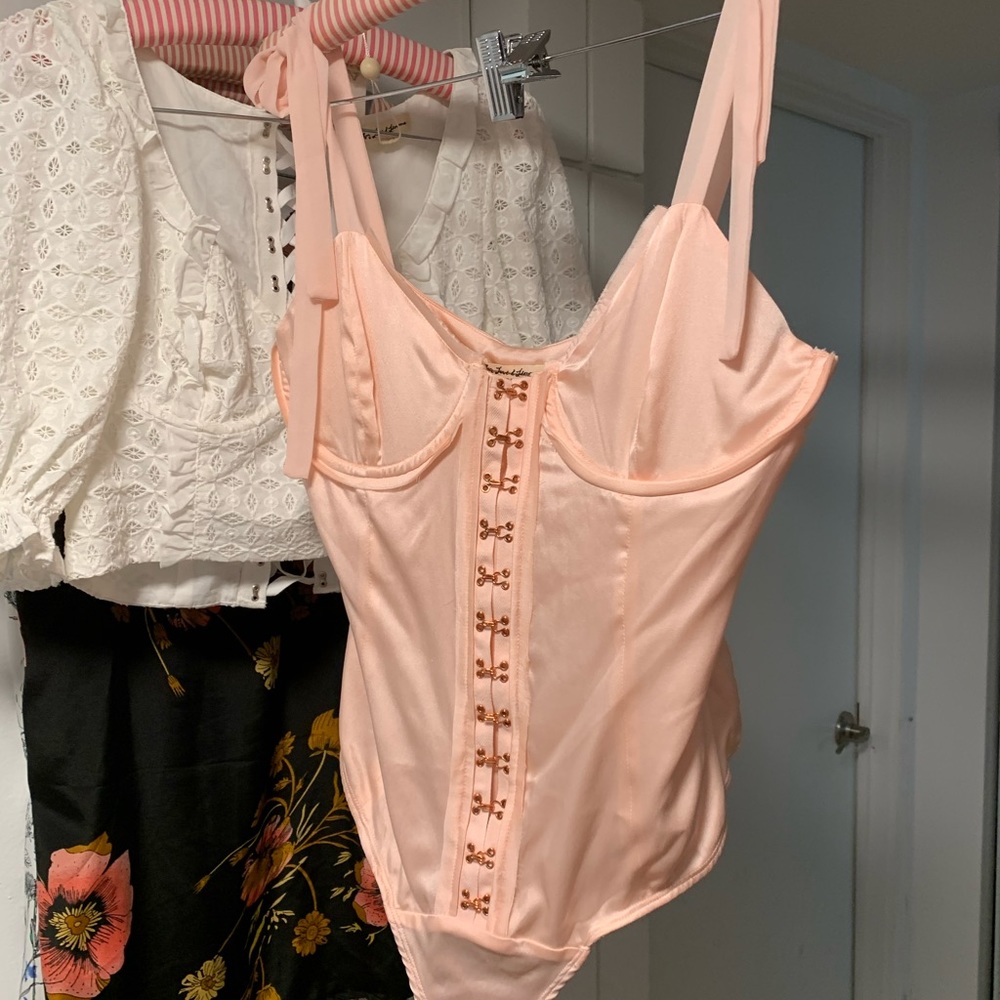 For love and lemons Lucy hook and eye bodysuit szL